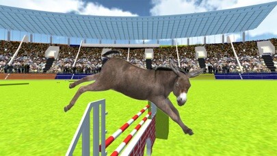 Emulate iPhone app Jumping Donkeys Champions using MyAndroid Emulate iPhone app Jumping Donkeys Champions using MyAndroid