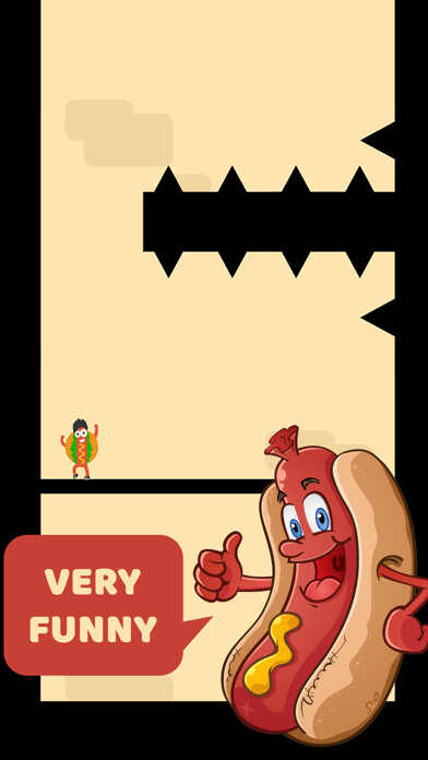 Emulate iPhone app Jumping Hotdog using MyAndroid