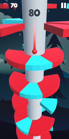 Run android online APK Jumplix: Helix Ball Bounce 3D from MyAndroid or emulate Jumplix: Helix Ball Bounce 3D using MyAndroid