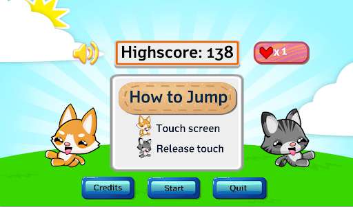 Run android online APK Jump Master: One touch, Two Jumps from MyAndroid or emulate Jump Master: One touch, Two Jumps using MyAndroid