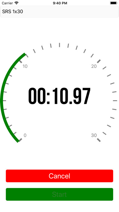 Emulate iPhone app Jump Rope Timer using MyAndroid
