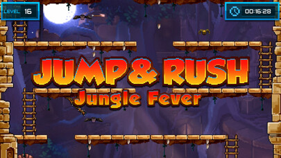 Emulate iPhone app Jump & Rush - Retro Arcade Fun using MyAndroid