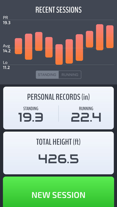 Emulate iPhone app Jumpster - Vertical jump measurement using MyAndroid Emulate iPhone app Jumpster - Vertical jump measurement using MyAndroid