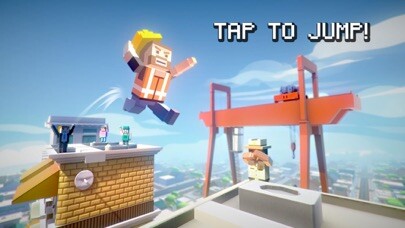 Emulate iPhone app Jumpy Rooftop using MyAndroid