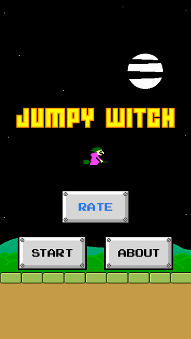 Emulate iPhone app Jumpy Witch - Flappy Flyer using MyAndroid