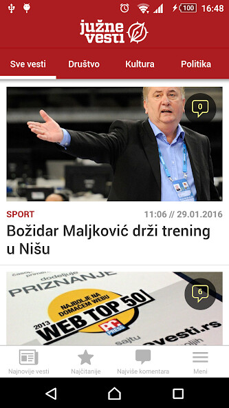 Run android online APK Južne vesti from MyAndroid or emulate Južne vesti using MyAndroid Run android online APK Južne vesti from MyAndroid or emulate Južne vesti using MyAndroid