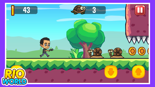 Run android online APK Jungle Adventures: Shoot Run and Jump on Rio World from MyAndroid or emulate Jungle Adventures: Shoot Run and Jump on Rio World using MyAndroid