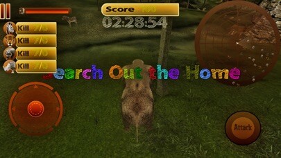 Emulate iPhone app Jungle Animals Attack-Elephant Simulator Game using MyAndroid