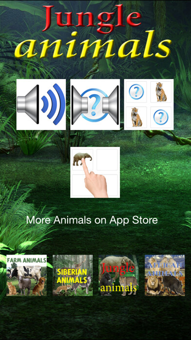 Emulate iPhone app Jungle animals Free using MyAndroid Emulate iPhone app Jungle animals Free using MyAndroid