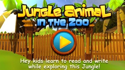 Emulate iPhone app Jungle Animals in the Zoo : Let Your kid learn about Zebra, Lion, Dog, Cats & other Wild Animals using MyAndroid