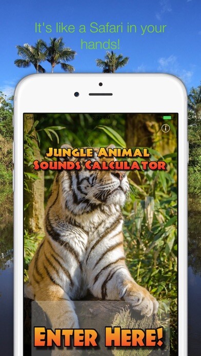 Emulate iPhone app Jungle Animal Sounds Calc using MyAndroid Emulate iPhone app Jungle Animal Sounds Calc using MyAndroid