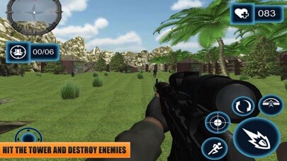 Emulate iPhone app Jungle Army Combat - Shooter W using MyAndroid