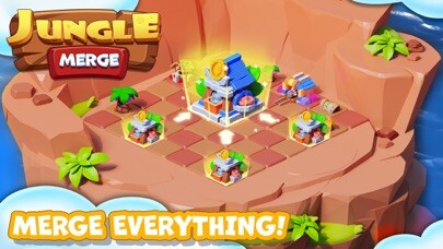 Emulate iPhone app Jungle Merge: Animal Island using MyAndroid Emulate iPhone app Jungle Merge: Animal Island using MyAndroid