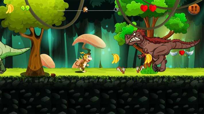 Emulate Android APK Jungle Monkey Run 3