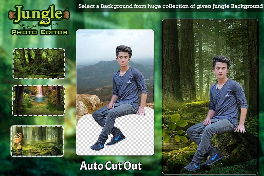 Run android online APK Jungle Photo Editor from MyAndroid or emulate Jungle Photo Editor using MyAndroid