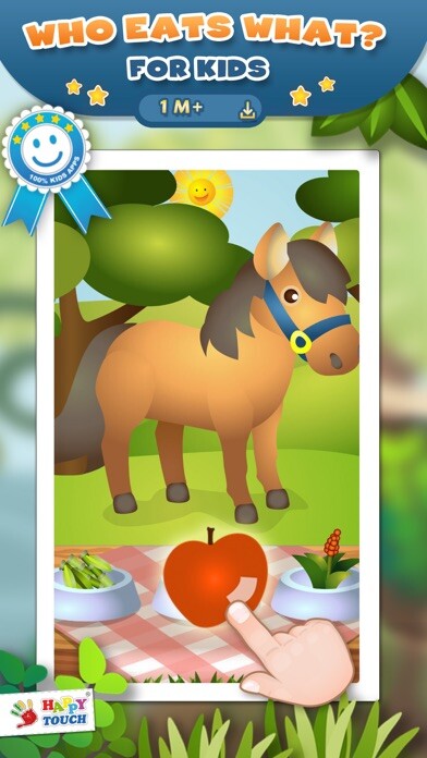 Emulate iPhone app JUNIOR ZOO by Happytouch® using MyAndroid