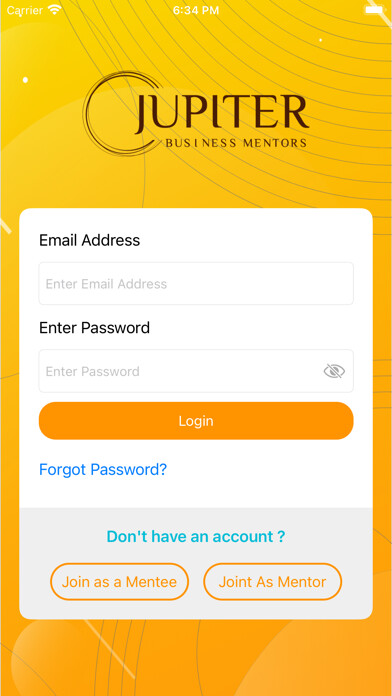 Emulate iPhone app Jupiter Business Mentors using MyAndroid Emulate iPhone app Jupiter Business Mentors using MyAndroid