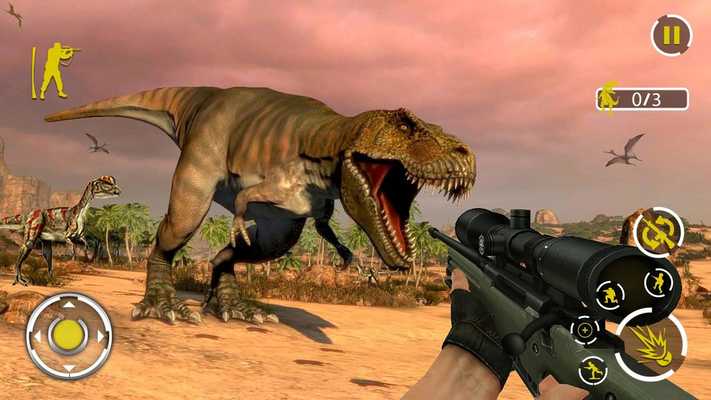 Emulate Android APK Jurassic Dino Hunting