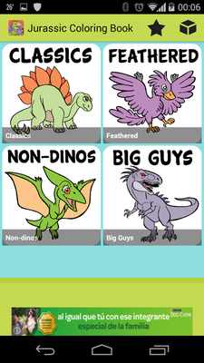 Emulate Android APK Jurassic Dinos coloring pages Emulate Android APK Jurassic Dinos coloring pages