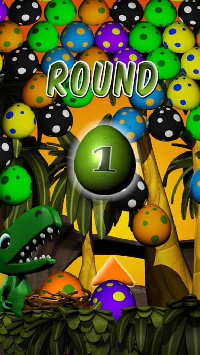 Emulate iPhone app Jurassic Drop Bubble Shooter using MyAndroid