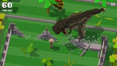 Emulate iPhone app Jurassic Hopper: Crossy World using MyAndroid Emulate iPhone app Jurassic Hopper: Crossy World using MyAndroid