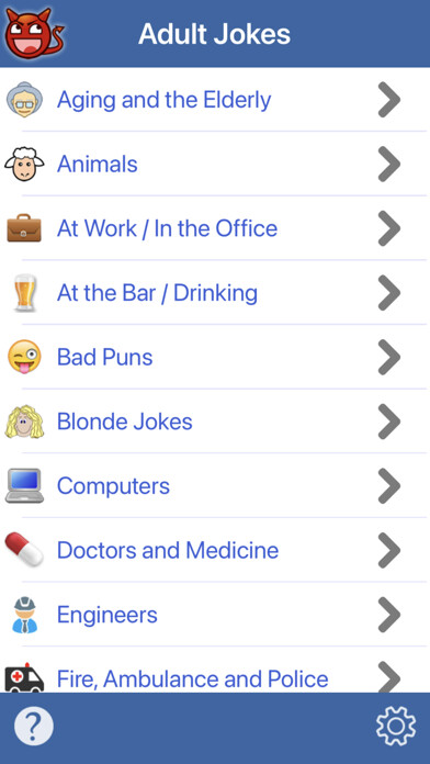 Emulate iPhone app Just Adult Jokes using MyAndroid Emulate iPhone app Just Adult Jokes using MyAndroid