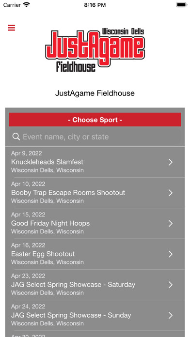 Emulate iPhone app JustAgame Fieldhouse using MyAndroid Emulate iPhone app JustAgame Fieldhouse using MyAndroid