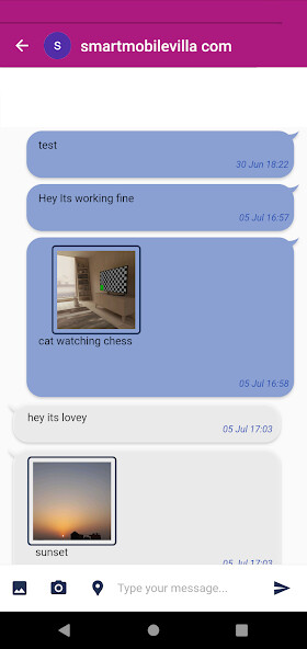 Run android online APK Just chat from MyAndroid or emulate Just chat using MyAndroid