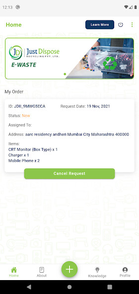 Run android online APK Justdispose from MyAndroid or emulate Justdispose using MyAndroid