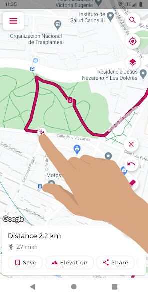 Run android online APK Just Draw It! - Route planner  distance finder from MyAndroid or emulate Just Draw It! - Route planner  distance finder using MyAndroid