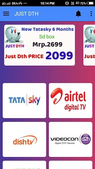 Run android online APK JUST DTH from MyAndroid or emulate JUST DTH using MyAndroid Run android online APK JUST DTH from MyAndroid or emulate JUST DTH using MyAndroid