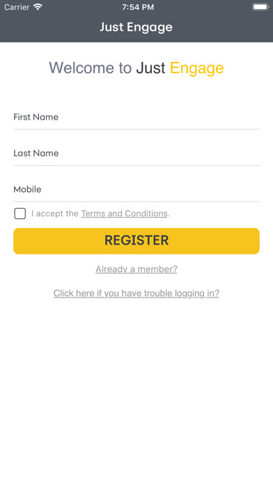 Emulate iPhone app Just Engage using MyAndroid Emulate iPhone app Just Engage using MyAndroid