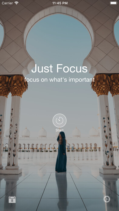 Emulate iPhone app Just Focus - Focus Timer using MyAndroid Emulate iPhone app Just Focus - Focus Timer using MyAndroid