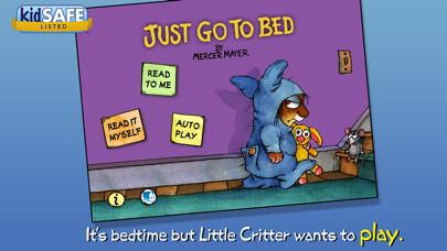 Emulate iPhone app Just Go to Bed - Little Critter using MyAndroid Emulate iPhone app Just Go to Bed - Little Critter using MyAndroid