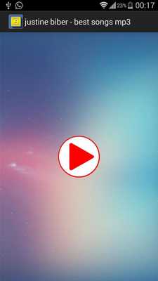 Emulate Android APK Justin Beiber - best songs mp3