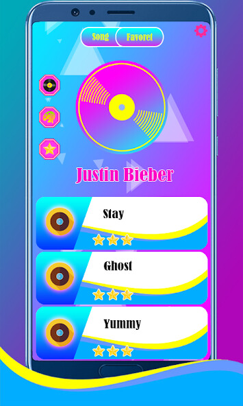 Run android online APK Justin Bieber piano song from MyAndroid or emulate Justin Bieber piano song using MyAndroid