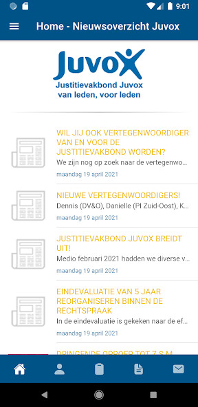 Run android online APK Justitievakbond Juvox from MyAndroid or emulate Justitievakbond Juvox using MyAndroid
