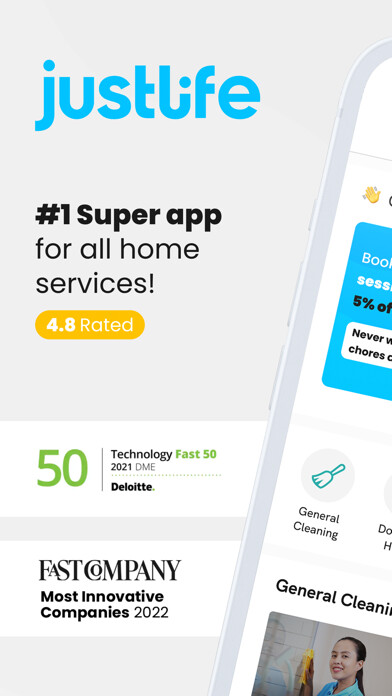 Emulate iPhone app Justlife (Home Services) using MyAndroid Emulate iPhone app Justlife (Home Services) using MyAndroid