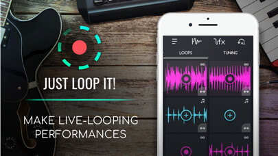 Emulate iPhone app Just Loop It! Lite-Music Jam using MyAndroid Emulate iPhone app Just Loop It! Lite-Music Jam using MyAndroid