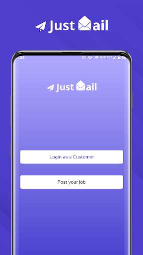Run android online APK JUST MAIL Customer from MyAndroid or emulate JUST MAIL Customer using MyAndroid