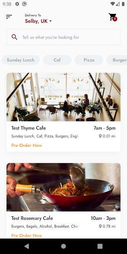 Run android online APK Just Order It from MyAndroid or emulate Just Order It using MyAndroid