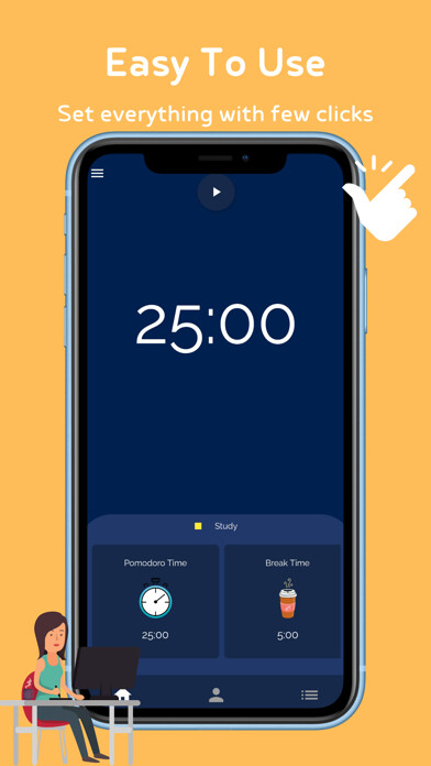 Emulate iPhone app Just Pomodoro - Stay Focused using MyAndroid Emulate iPhone app Just Pomodoro - Stay Focused using MyAndroid