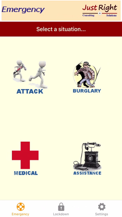 Emulate iPhone app Just Right Emergency using MyAndroid Emulate iPhone app Just Right Emergency using MyAndroid
