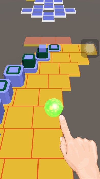 Emulate iPhone app Just Rolling 3d : Amazing Run Fall Down Games using MyAndroid