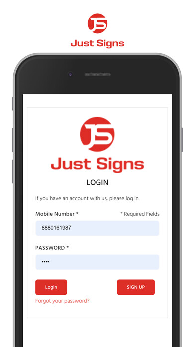 Emulate iPhone app Justsigns using MyAndroid Emulate iPhone app Justsigns using MyAndroid