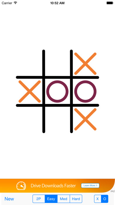 Emulate iPhone app Just Simple Tic Tac Toe using MyAndroid Emulate iPhone app Just Simple Tic Tac Toe using MyAndroid