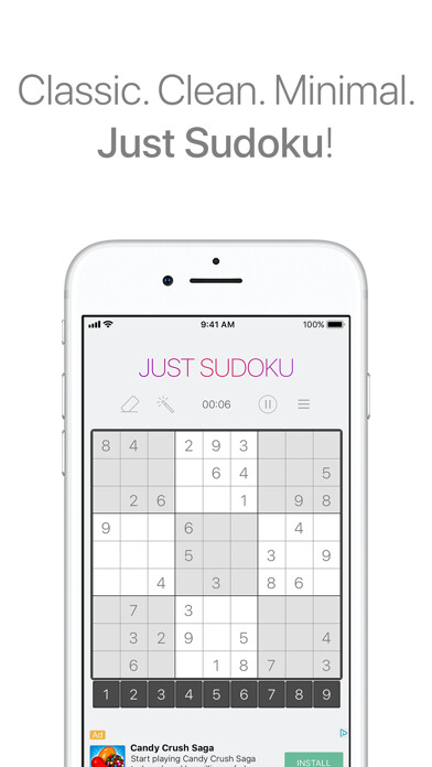 Emulate iPhone app Just Sudoku - Puzzle Game using MyAndroid Emulate iPhone app Just Sudoku - Puzzle Game using MyAndroid