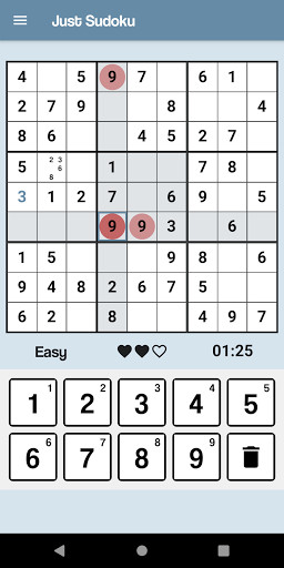 Run android online APK Just Sudoku from MyAndroid or emulate Just Sudoku using MyAndroid