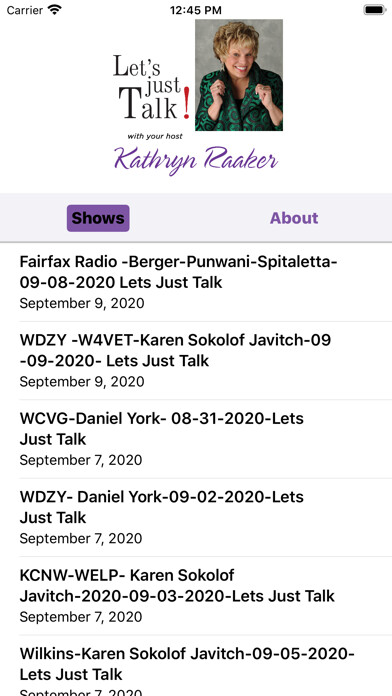Emulate iPhone app Just Talk with Kathryn Raaker using MyAndroid Emulate iPhone app Just Talk with Kathryn Raaker using MyAndroid