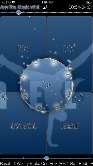 Emulate iPhone app Just The Music using MyAndroid Emulate iPhone app Just The Music using MyAndroid